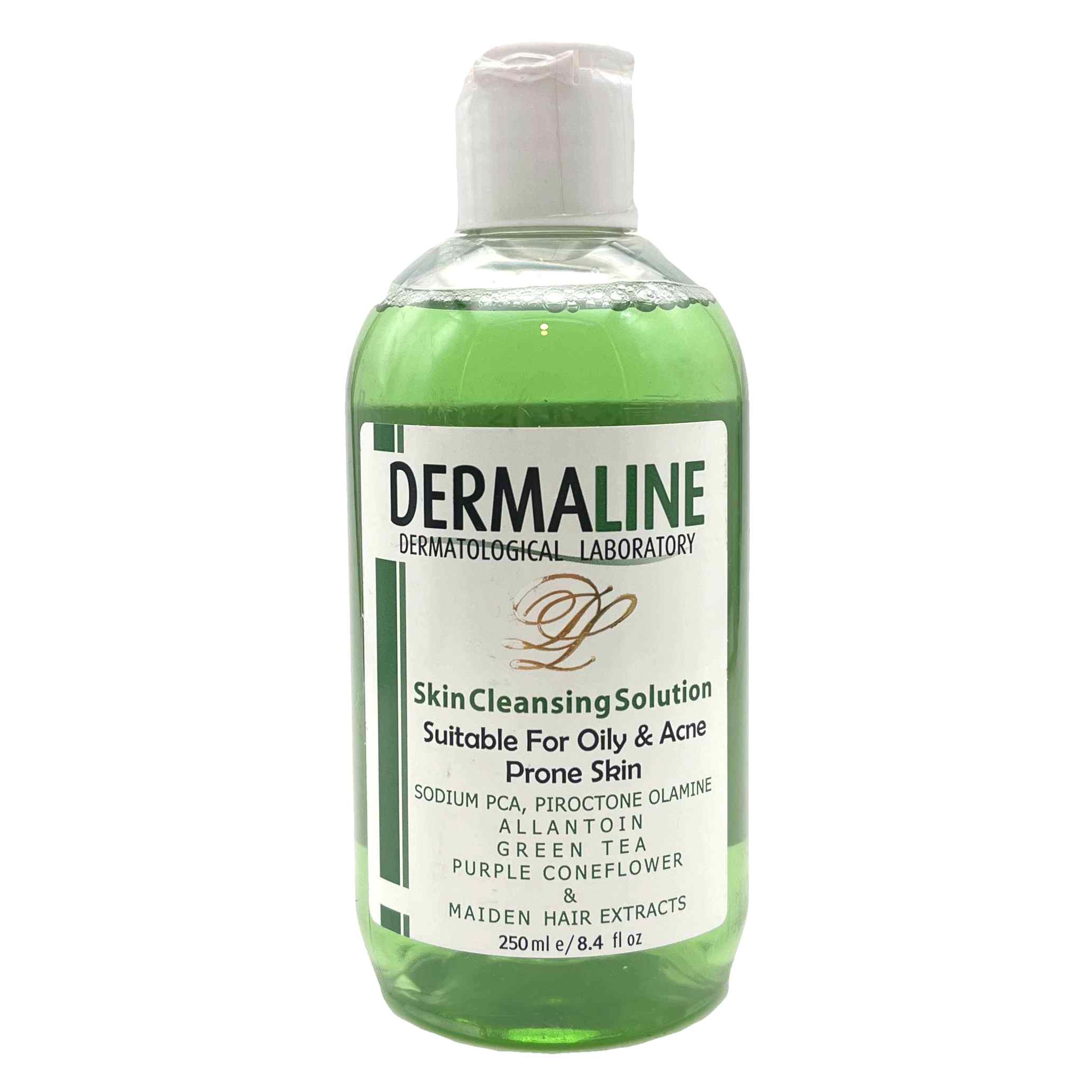 محلول پاک کننده مناسب پوست‌های چرب درمالاین Dermaline